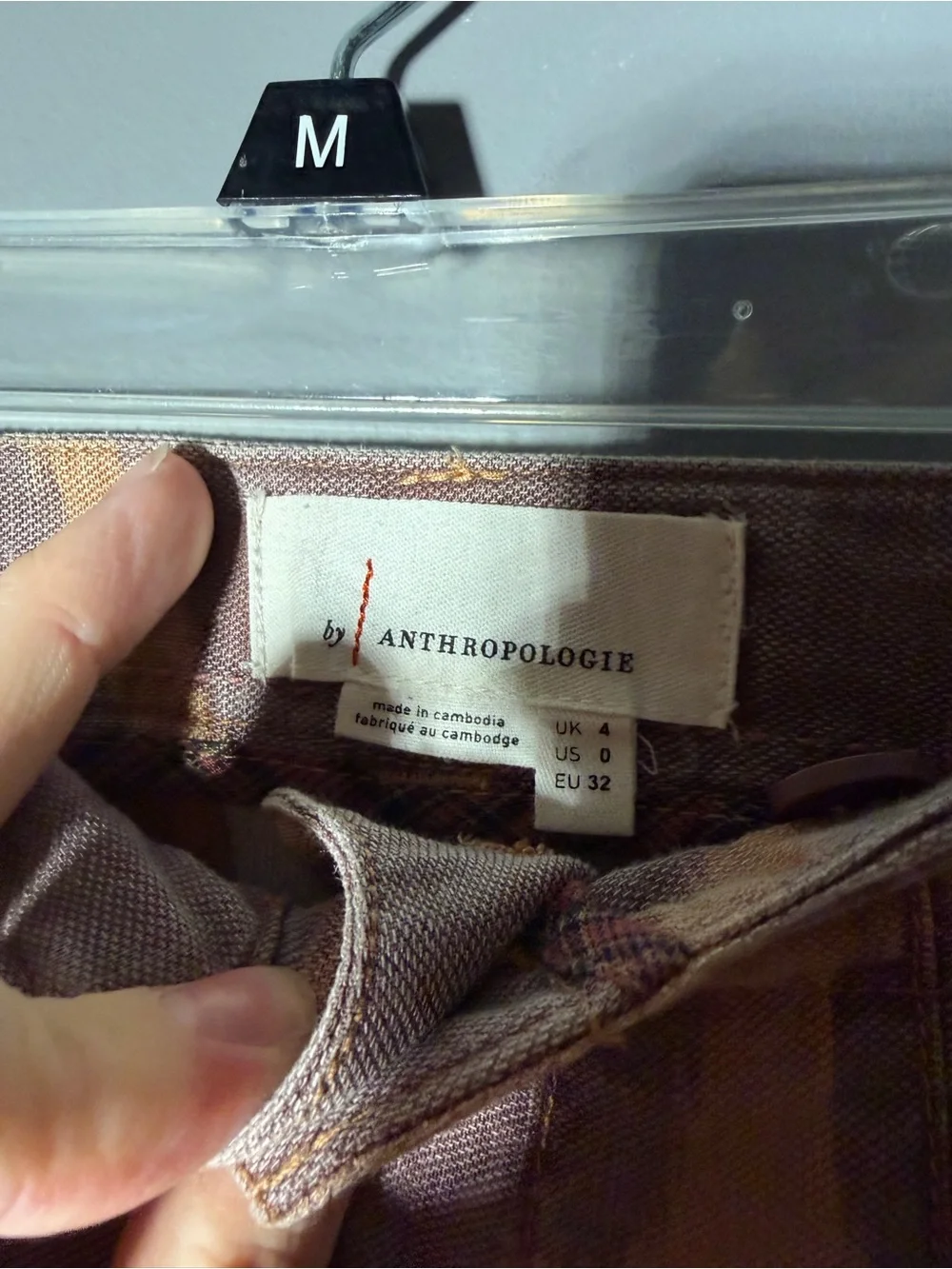 Anthropologie Tamarind Linen Blend Giraffe Print Trouser Joggers Size 0